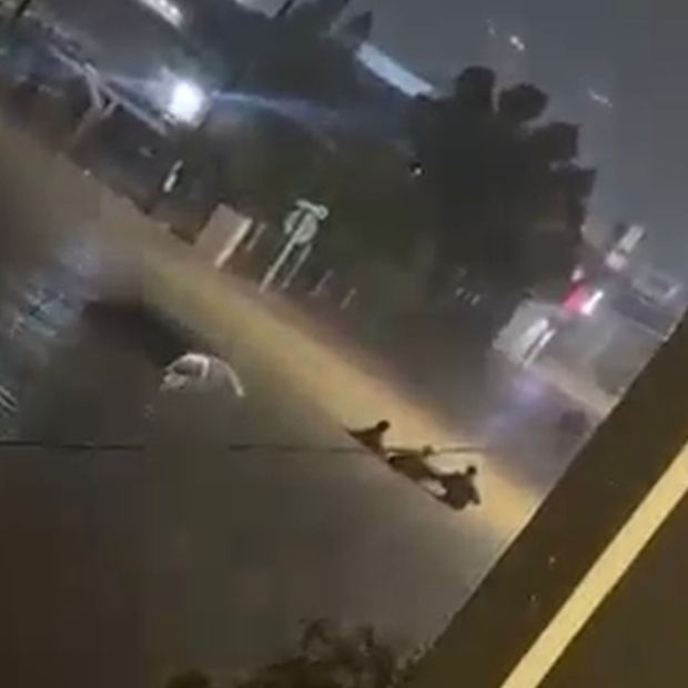Tormenta Rachel Inunda Calles de la Colonia Aeropuerto en Ensenada, BC